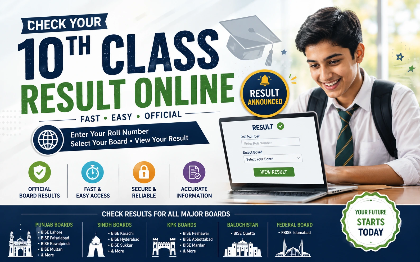 Check Your 10th Class Result Online