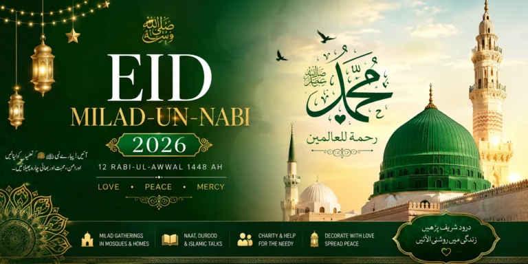 Eid Milad-un-Nabi 2026 Significance, History, Celebrations and Message of Peace