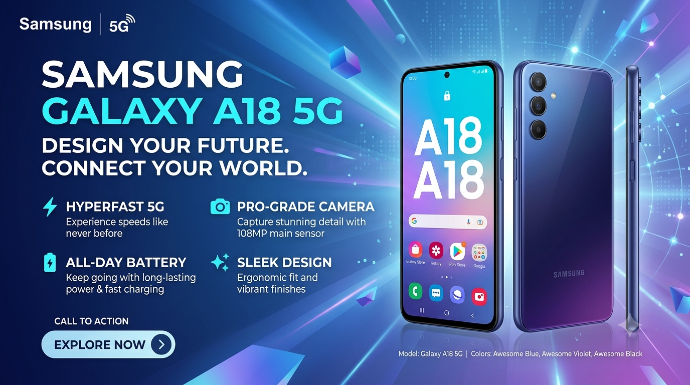 Samsung Galaxy A18 5G Price, Specs & Features – Is It Worth Waiting For?