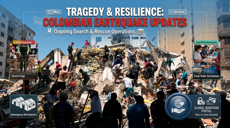 7.4 Magnitude Shock Colombia Faces Major Earthquake Disaster