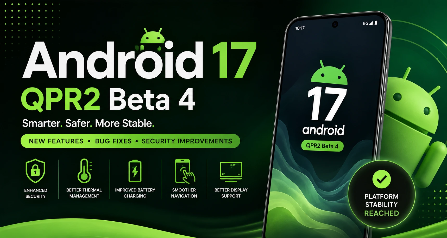 Google Releases Android 17 QPR2 Beta 4 for Pixel Phones