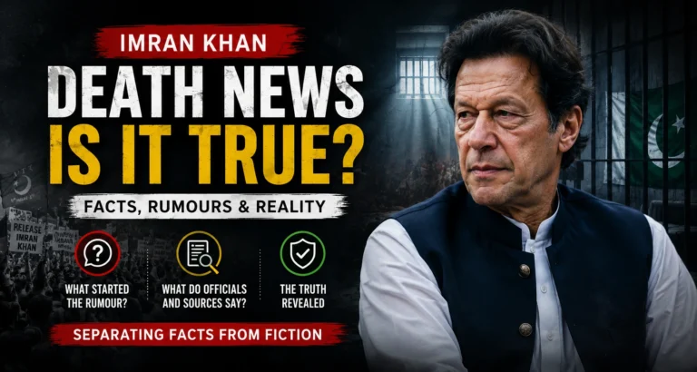 Is Imran Khan Really Dead? What We Know About the Latest Death Rumours