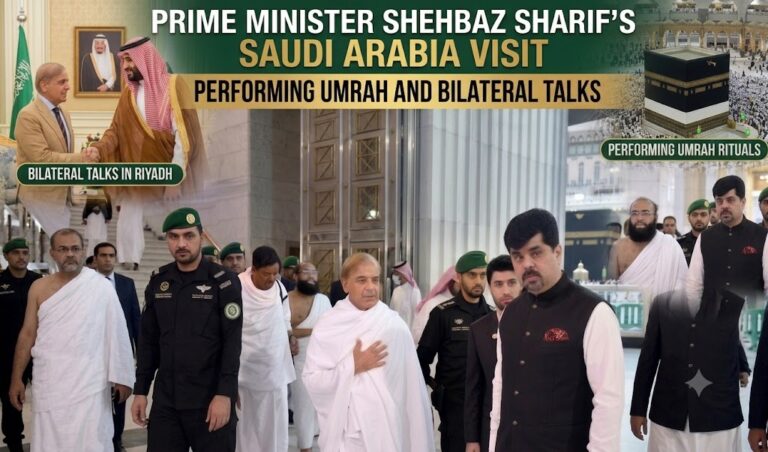 Prime Minister Shehbaz Sharif Performs Umrah During Official Visit to Saudi Arabia
