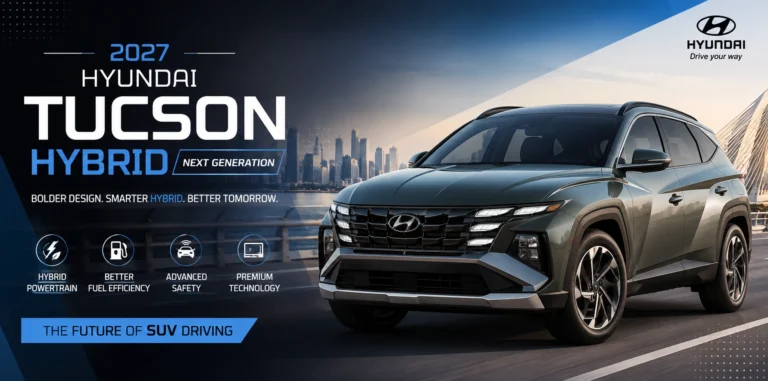 New Tucson Hybrid 2027 Hyundai’s Boldest SUV Design Yet