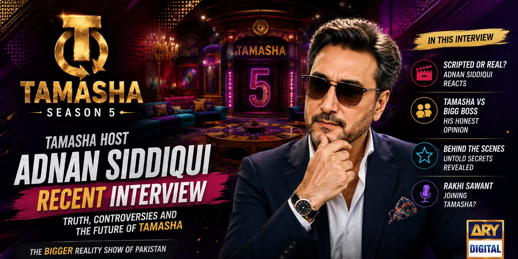 Tamasha vs Bigg Boss Adnan Siddiqui Shares His Honest Opinion
