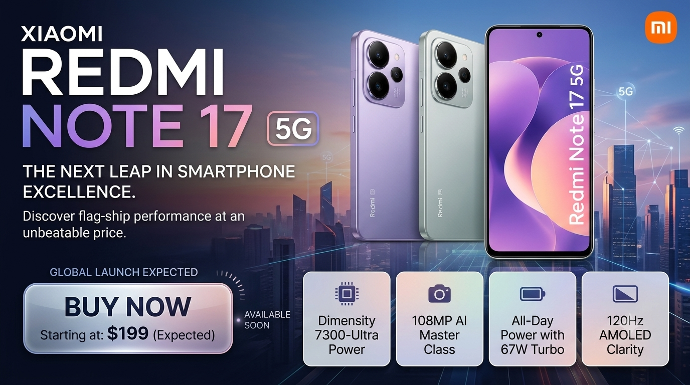Xiaomi Redmi Note 17 5G