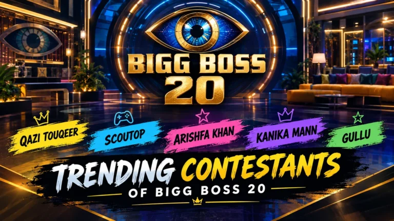 Bigg Boss 20 Qazi Touqeer, ScoutOP and Other Contestants Trending Among Fans