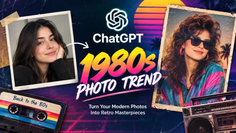 ChatGPT 1980s Photo Trend Why Everyone Is Turning Their Pictures Retro
