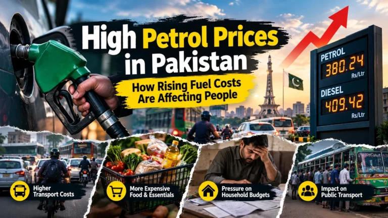 High Petrol Prices in Pakistan How Rising Fuel Costs Are Affecting People