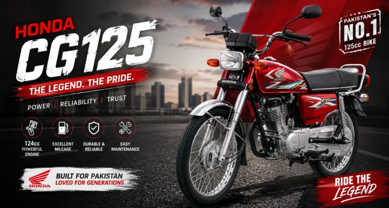 Honda CG 125 – The Legendary 125cc Bike of Pakistan