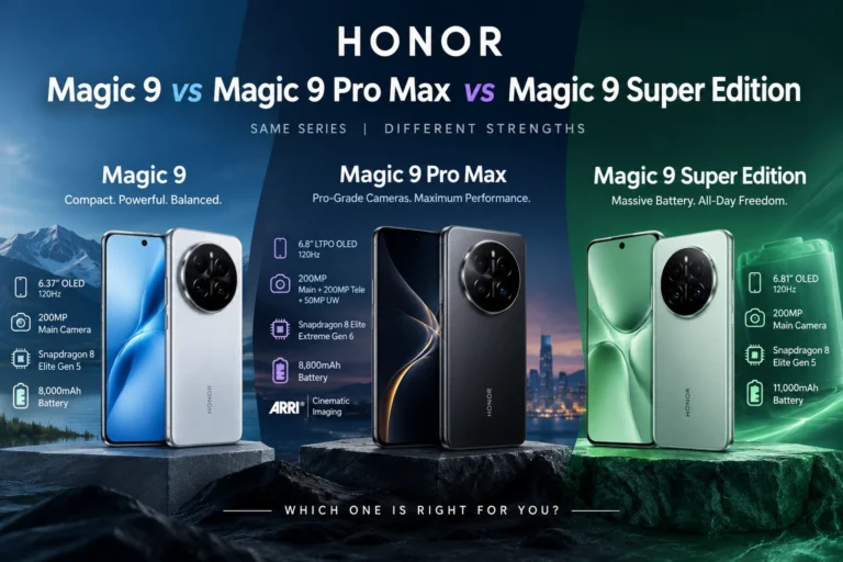 Honor Magic 9 Series Compared Which Model Has the Biggest Upgrade