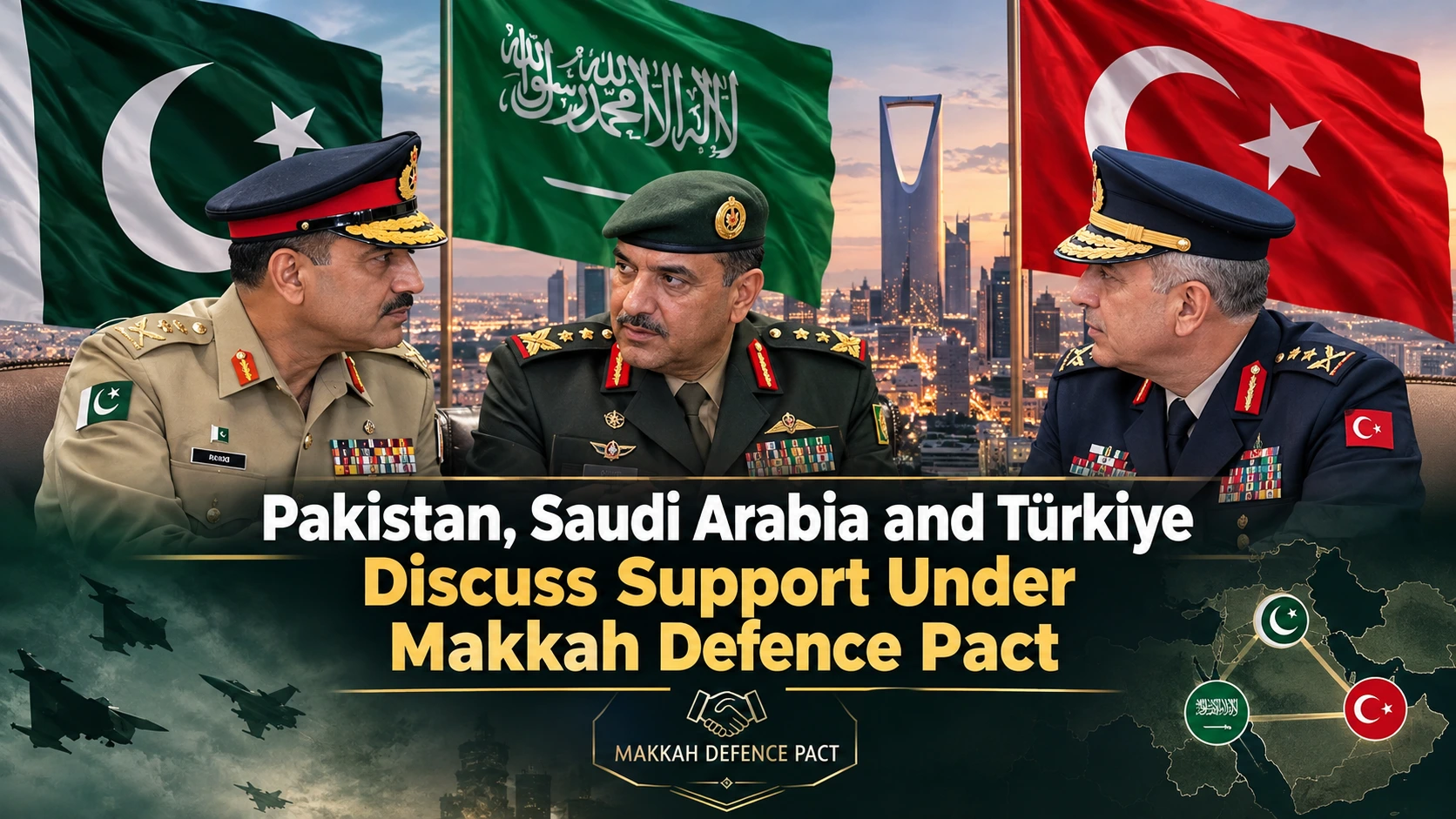 Pakistan, Türkiye Reaffirm Defence Cooperation With Saudi Arabia