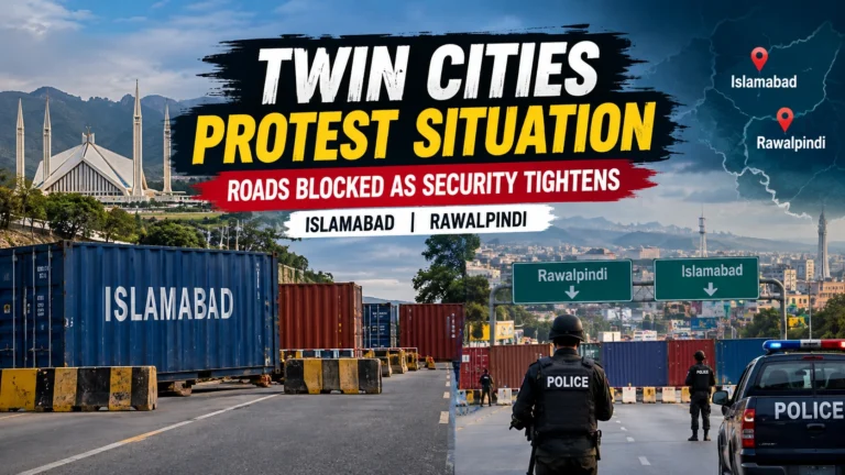 Twin Cities Protest Situation Roads Blocked as Security Tightens
