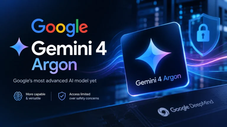 Google’s Gemini 4 Argon Is Here, But Access Is Limited