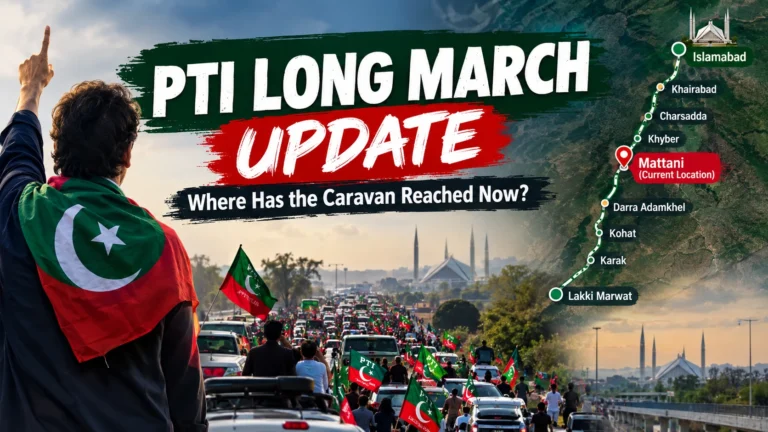 PTI Long March Update Where Has the Caravan Reached Now