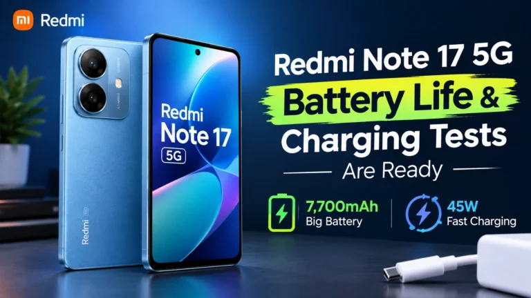 Redmi Note 17 5G Battery Life and Charging Tests Are In