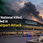 Riyadh Airport Breaking News Scene