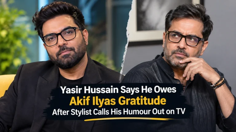 Yasir Hussain Responds to Akif Ilyas’ Criticism of His Humour